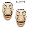 Salvador Dali Face Mask - La Casa De Papel Money Heist Mask for Halloween & Cosplay. 
