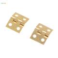 2X 12pcs Jewelry Chest Miniature Window Cabinet Hinge Jewelry Box Hinges New. 