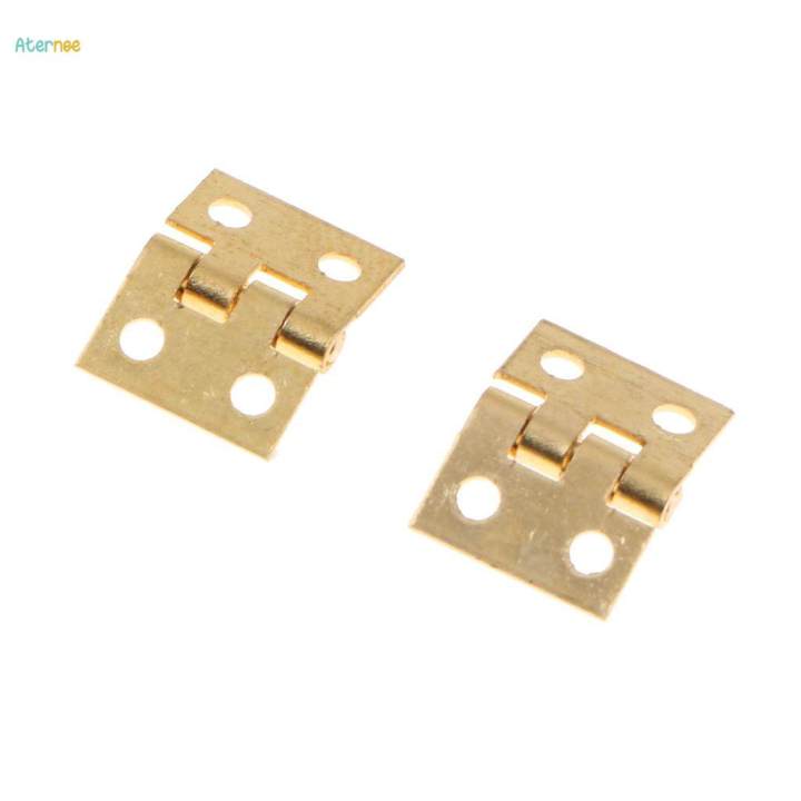 2X%2012pcs%20Jewelry%20Chest%20Miniature%20Window%20Cabinet%20Hinge%20Jewelry%20Box%20Hinges%20New%20-%20Image%208