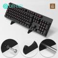 Stainless Steel Keyboard Stand Space-saving Acrylic Keyboard Stand Easy Installation Detachable Keyboard Tray for Computer Transparent Design Ideal for Southeast Asian Buyers Keyboard Display Stand. 