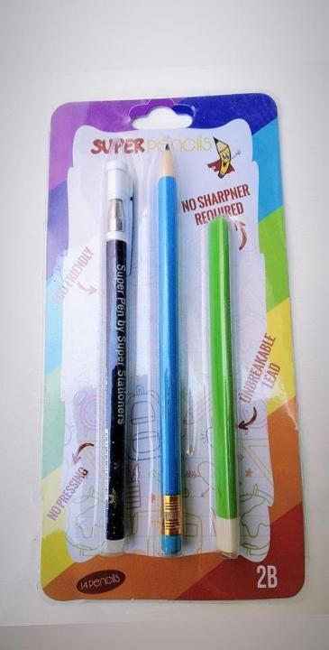 Super Pack (a Super Pen, a Super Pencil with Free Super Refillbox)