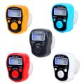 Large Digital Tasbeeh Light Counter With Hand Ring Finger Tally Electronic Tasbih Pray Counter 5 digit Portable LED - Any One Random Color. 