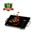 Boma Hot Plate Ceramic Cooking plate Induction Cooker | Germany Made BOMA Multi-functional Infrared Cooker- 2500 watt Universal Electric Hot Plate,Touch Panel and Effective ,Smart and Safe Cooking (BLACK). 
