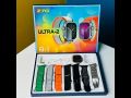 Z70 Ultra 2  -8+1 Smart Watch - BT Calling Notifications 7 Straps Plus Case With Wireless Charging-Smartwatch-. 