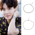 Stainless Steel Chain Bracelet for Men and Women Korean Celebrity Inspired All-match Bracelet Wholesale. 