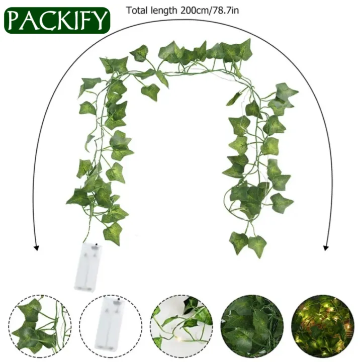 PACKIFY%20Artificial%20Plant%20Leaves%20bail%20with%2010%20ft%20Fairy%20Lights%20Battery%20Operated%20-%20Money%20Plant%20Bail%20Room%20decoration%20items%20-%20Wall%20Hanging%20Flower%20-%20Image%203
