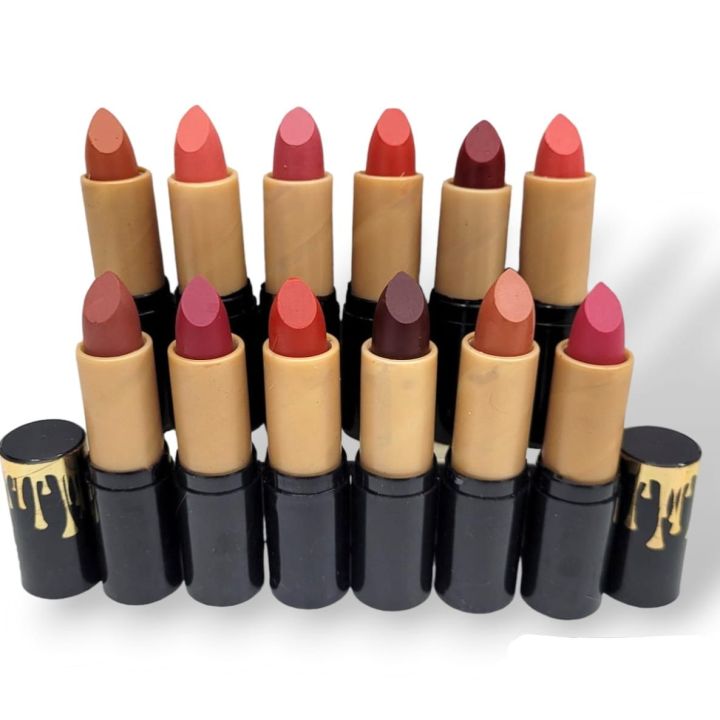 Pack Of 12 Lipstick Multicolour Pack