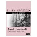DALER ROWNEY : SMOOTH : HEAVYWEIGHT CARTRIDGE PAD : 220GSM : 25 SHEETS : A4. 