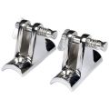 Boat Bimini Top Deck Hinges Fitting Concave Base Harare with Removable Pins Pair Of 2. 