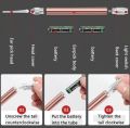 Stone Picker Tools  LED Flash light Dotting Tool Plate with Glue Cube for Epoxy Resin Diamonds Rhinestone Picker for Art Craft Nail Art jewelry. 