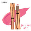 Face Liquid Blusher Highlighter Stick Concealer Pen Liquid Contour With Cushion Applicator Soft Liquid Blush Cheek High Light. 