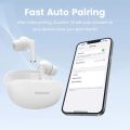 SOUNARC Q1 True Wireless Bluetooth Earphone, Quad mics Clear Call Earbuds, Shaking Bass AirPods, Touch Control (Choose Color). 