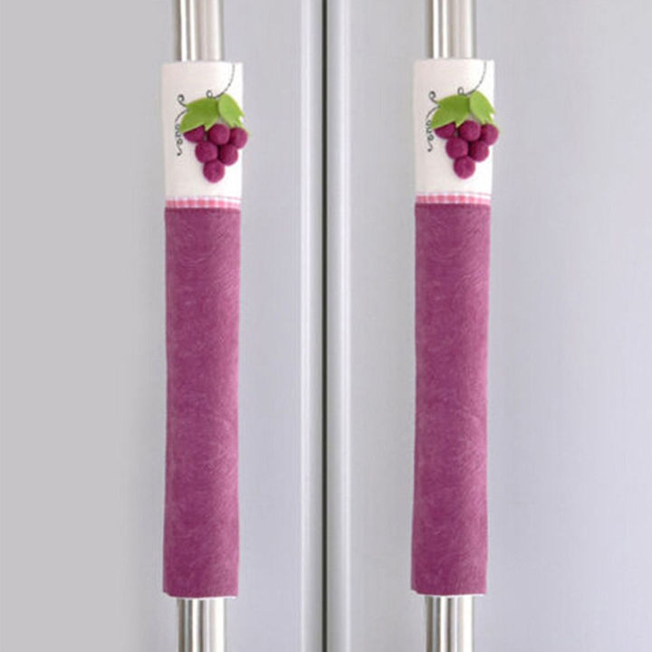 Cloth Handle Cover Door Knob Cover Refrigerator Handle Gloves Home Tool Accessories Double-door Fridge Door Handle Cover Huiye