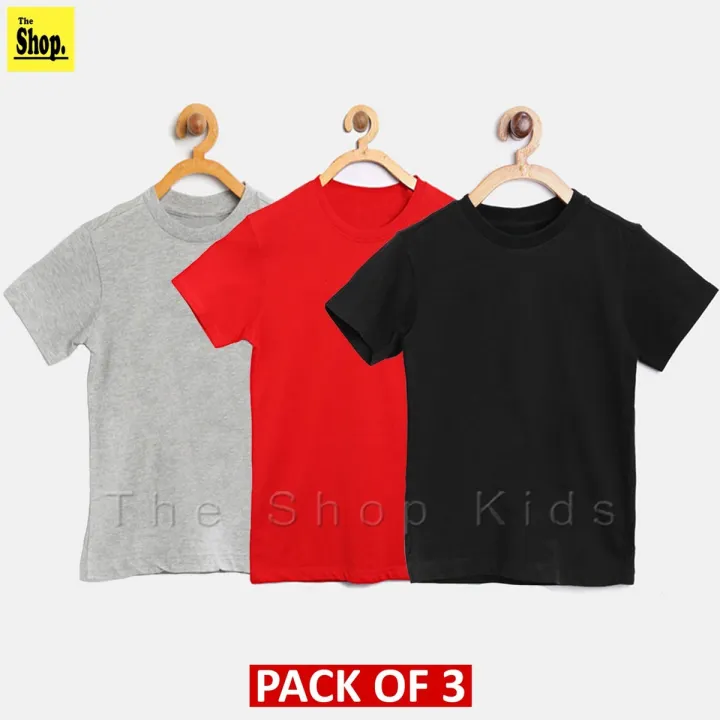 The%20Shop%20-%20Pack%20Of%203%20-%20Multicolor%20Basic%20Round%20Neck%20Plain%20T%20Shirt%20For%20Boys%20&%20Girls%20Kids,%201%20Year%20To%2014%20Years%20-%20PT1-HG3%20-%20Image%202