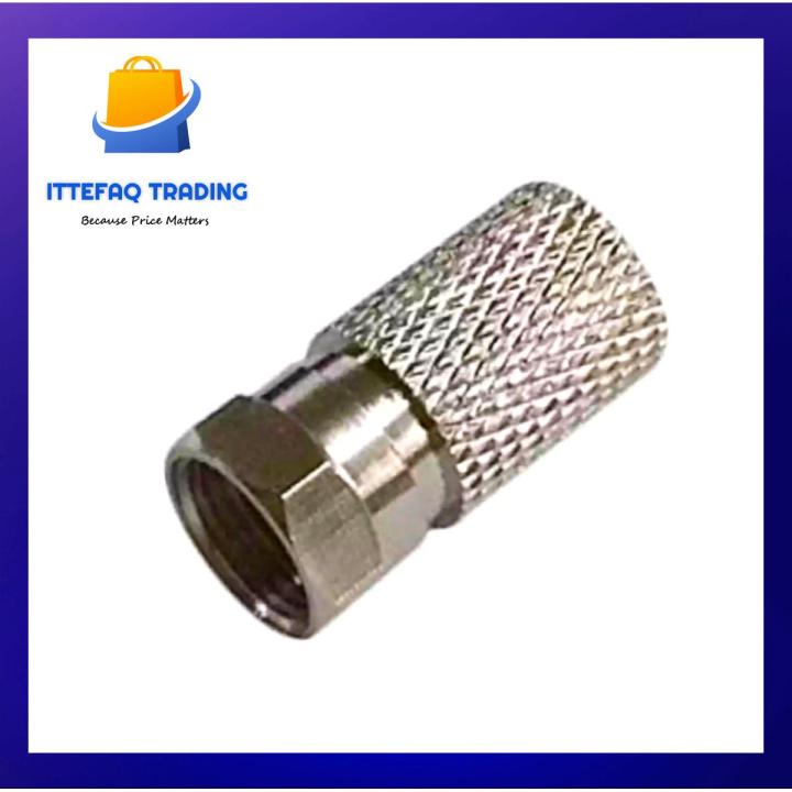 10Pcs RG7 Coaxial Cable Connector Plug High Quality RG7 Satellite TV Antenna Coaxial Cables Plugs Connecter