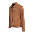 Classic Suede Trucker Jacket For Men. 