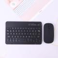 7 inch Wireless Keyboard Mobile Phone Tablet Computer Bluetooth Keyboard Mouse Set. 