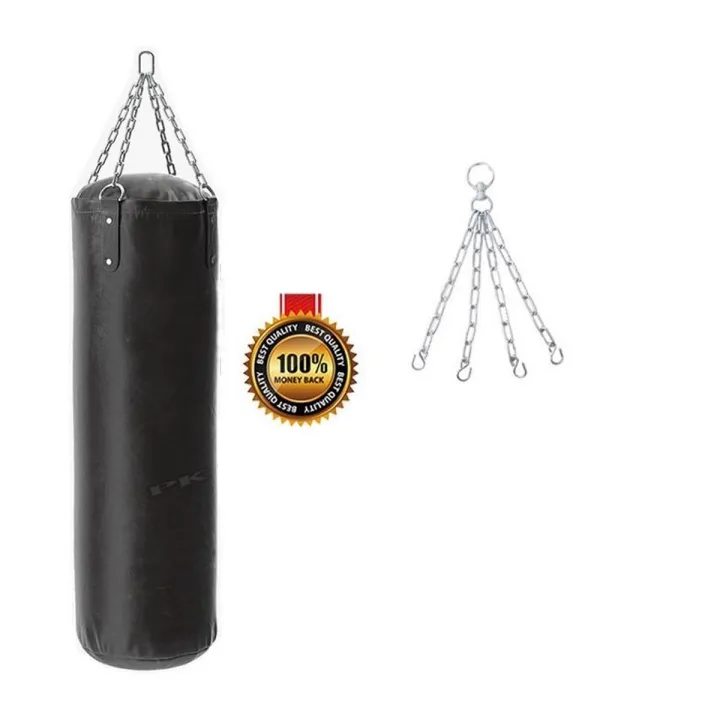 Professional%20Leather%20Boxing%20Bag%203ft%20with%20Hanging%20Chain%20-%20Image%202