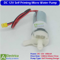 Generic DC 12V 300mA Self-Priming Mini Water Pump 1300ml 370 Diaphragm Pump for DIY Projects by Electrica. 