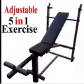 5 Exercise Adjustable Chest Bench Press Incline Decline Straight Leg Chest Exercise Weight Lifting Body Building Gym Bench Press. 