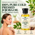 The Plants Mall Premium 100% Pure Jojoba Oil  | Cold Pressed Jojoba Oil for Face, Hair & Skin | Natural Moisturizer & Hair Care Oil. 