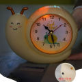 Children's Cute Alarm Clock Creative Cartoon Snail Small Bedroom Home Wall Decor Hanging Table Clock. 