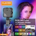 Plokama U80 Pro Portable RGB LED Light Photography Lamp Video Light for Mobile RGB LED on-Camera Video Pocket Light 4.5W Color Temperature 3000K-99000K with Magnetic Attraction Rechargeable Action Cameras Video Shooting YouTube Tiktok Video Conferencing. 