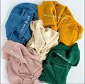 Pack of 5 chiffon hijab scarf stoller / Plain Chiffon Goergett Hijab Staller For Girls and Women's. 