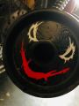 Joker Smile Silenceer Hole Sticker-SS Traaders. 