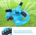 Automatic 360-Degree Garden Sprinkler - 3-Arm Rotating Lawn Sprinkler System - Durable Water Sprinkler for Garden, Yard, and Flower Beds. 