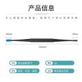 【HOT】 Double-Sided Earpick Soft Silicone Spiral Rotating Ear Wax Cleaner Ears Remover Clean Tool Spiral Design. 