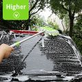 2 in 1 Car Wash Mop Mitt with Long Handle, Chenille Microfiber Car Wash Dust Brush Extension Pole 24-46In, Scratch Cleaning Tool. 