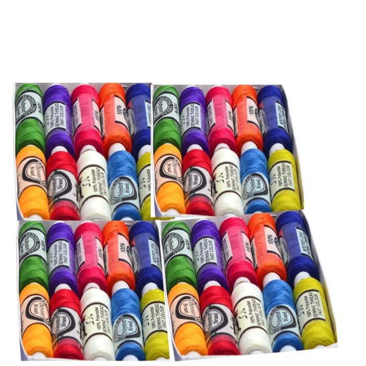 Pack of 40 Multi Color Sewing Thread Ladies and Gents Colour Best for Suite Stitching