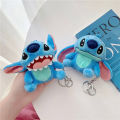【NShisasN】Disney Stitch 3D Cartoon Doll For AirPods 3 Case AirPods 2 Case Cover AirPods Pro Case IPhone Earphone Accessories Case Gift. 