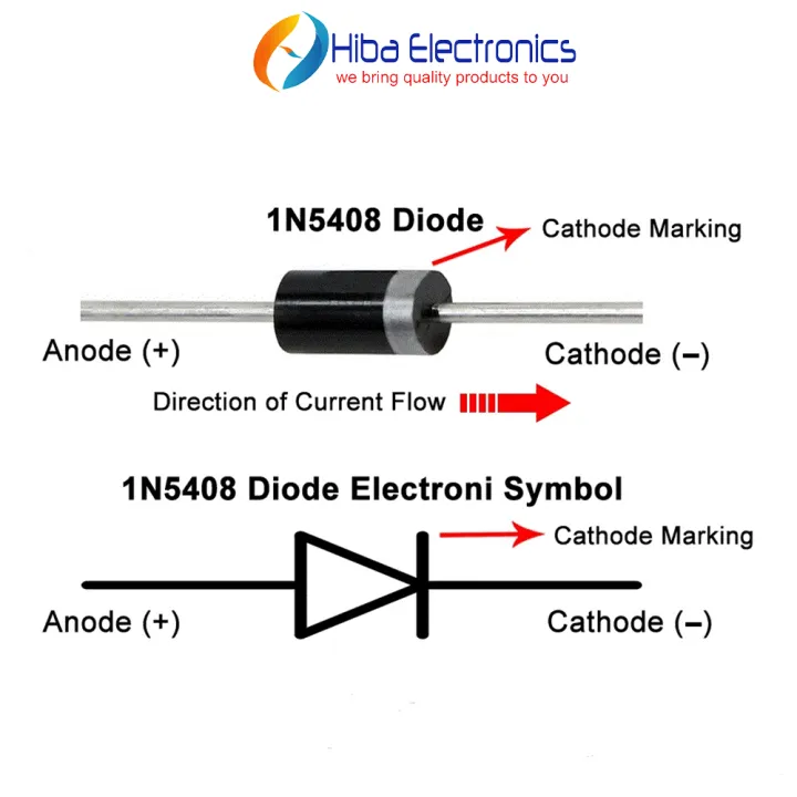 5pcs%201N5408%203A%201000V%20Rectifier%20Diode%20-%20Image%203