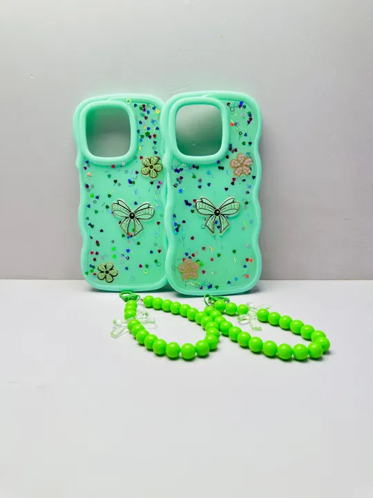 Infinix%20Smart%209%20/%20Smart%209%20HD%20%20Back%20Cover%20For%20Girls%20-%20Wavy%20Case%20With%20Fancy%20Key%20Chain%20-%20Mobile%20Charm%20Cover%20-%20Chain%C2%A0bracelet%C2%A0Case%20-%20Image%207