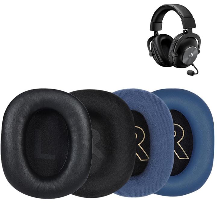 Replacement Earpads Cushion for Logitech G Pro X Headset Headphones Leather Earmuff Ear Cover Earcups