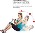 Histro  Elastic Sit Up Equipment, Pull Rope Dual Spring Tension Foot Pedal Sit Up Equipment for Abdominal, Leg Exerciser Tummy Trimmer Sport Fitness Slimming Training Bodybuilding at Home Gym. 