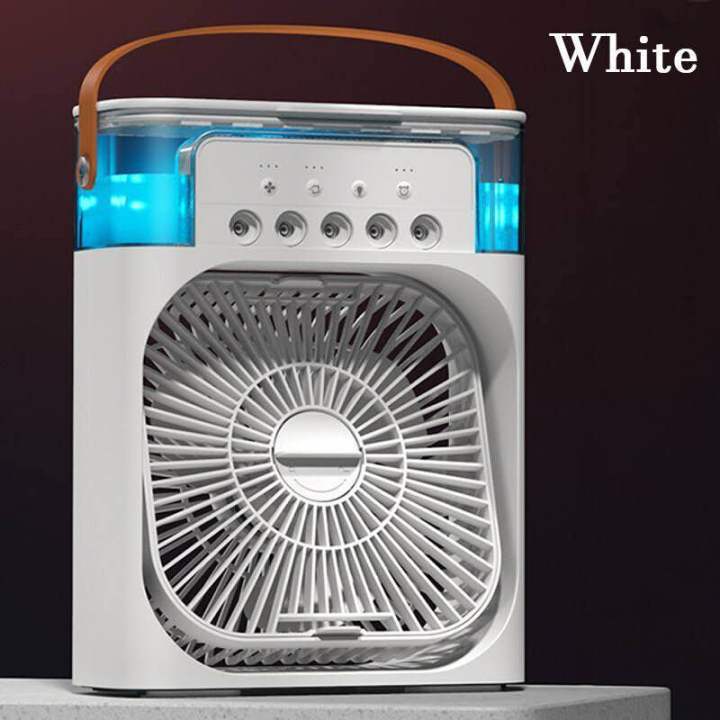 Portable Air Conditioner Fan, Humidifier, USB electric Fan, water mist ...