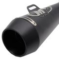 M4 MATT BLACK EXHAUST FOR MOTORCYCLE, HEAVY BIKES, BIKE WITH DB KILLER. 