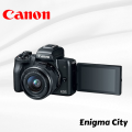 Canon M50 Mirrorless Digital Camera with 15-45mm Lens. 