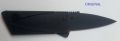FOLDING POCKET / WALLET KNIFE: CREDIT CARD SIZE: SMALL & SHARP BLADE: SELF DEFENSE: EMERGENCY: Camping Knife. 