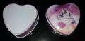 1 Piece - Accessories Mini Storage Box - Heart Shaped Gift Box (We Got Married) Small Steel Box. 