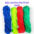 Heavy Duty Nylon Rope – Strong Multi-Purpose Rope for Painted Charpai, Cloth Drying Lines, Pet Use & Child Swings. 