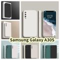 Original For Samsung Galaxy A30S Silicone Full Cover Case Dirt resistant Phone Case Cover. 