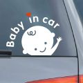 1 Pack Baby ON Board Sticker Safety Sign Car Decal (8 x 6 Inches). 
