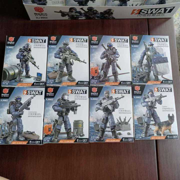 Xiangjun%209902%20Lightning%20Special%20Police%20Weapon%20Boy%20Assembly%20Model%20Domestic%20Third-Party%20Minifigure%20Building%20Blocks%205.5CM%20-%20Image%206