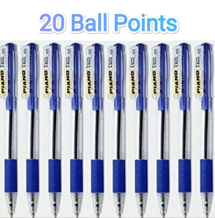 Piano%20Ball%20Point%20-%20Pack%20of%202%20-%20(%2010%20Pc%20in%20a%20Box%20)%20-%2020%20Ball%20Points%20-%20Blue,%20Black,%20Red%20-%20Image%202
