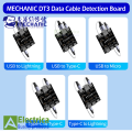 MECHANIC DT3 USB Cable Tester Data Cable Detection Board for iOS Android Type-C by Electrica. 
