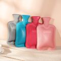 Random Colour Classic Rubber Hot Water Bottle, Great for Pain Relief, Hot and Cold Therapy for Men and Women Personal Use (Pack of 1) - Secure & Leakproof BPA Free Hot Water Bag Ideal for Menstrual Cramps, Neck and Shoulder Pain Relief. 